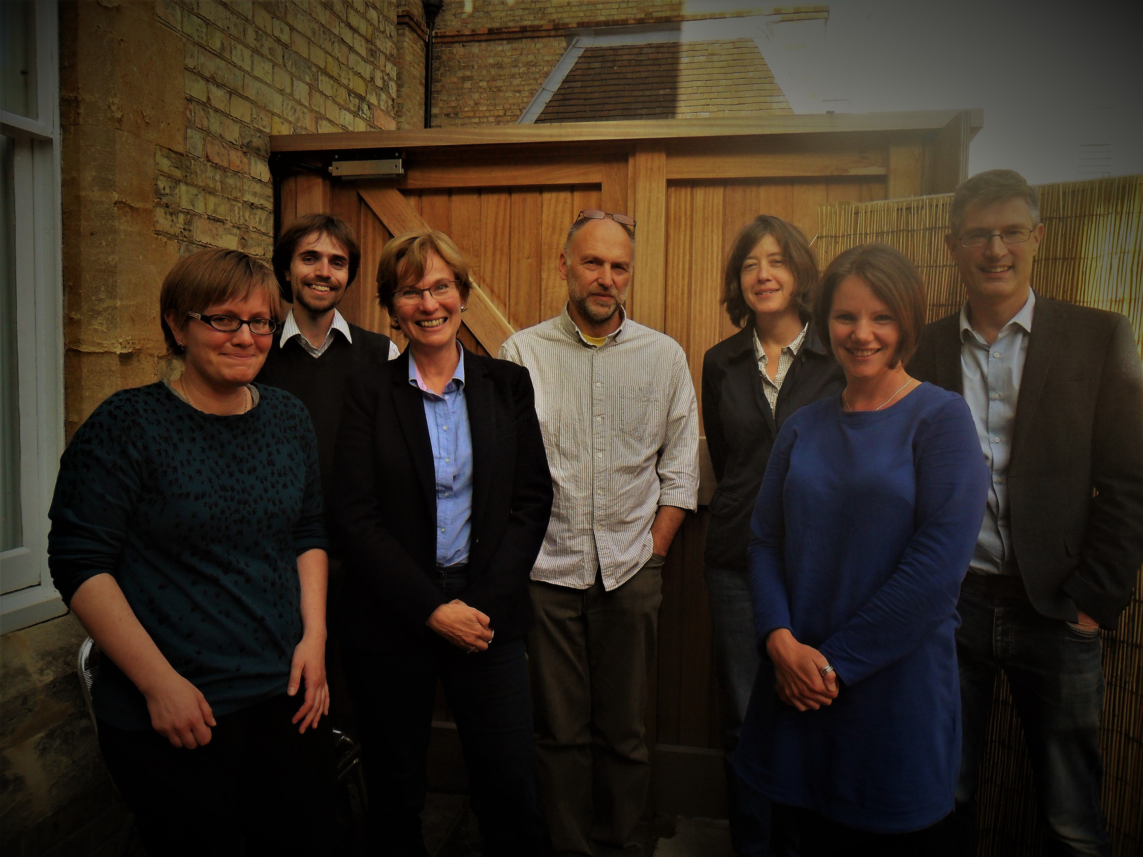 Photograph of the FeedSax team
